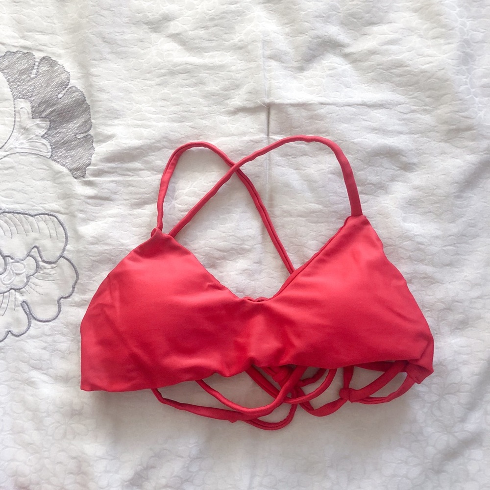 PAKALOHA Red Bikini SET (top and bottom)